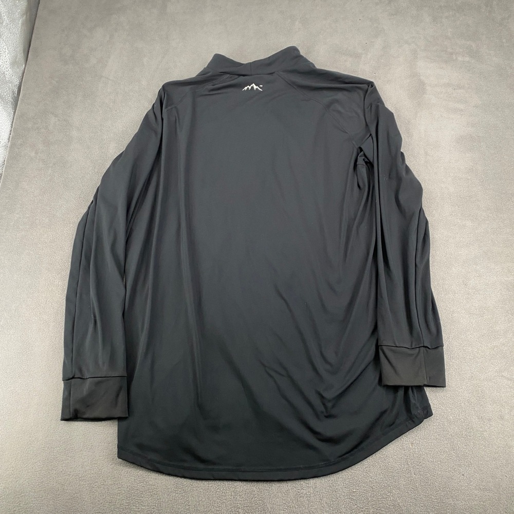 Dope Snow Snuggle FW21 Base Layer Top Black Mock Neck Graphic Mens XL